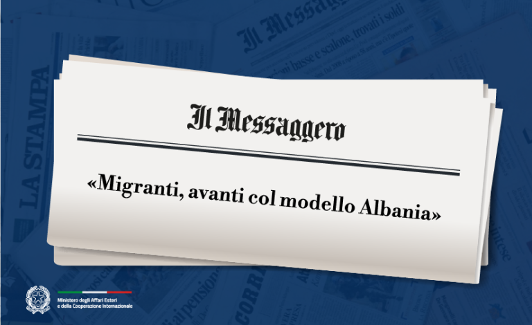 Tajani_Migranti, avanti col modello Albania