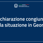 Dichiarazione congiunta sulla situazione in Georgia