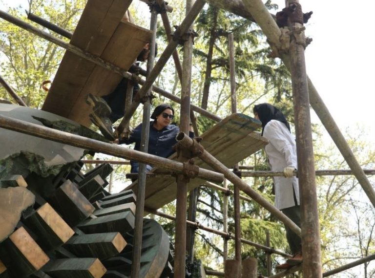 Teheran, Recupero e restauro della “Sfera Grande” di Pomodoro
