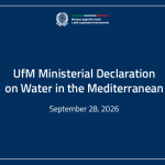 UfM Ministerial Declaration on Water in the Mediterranean