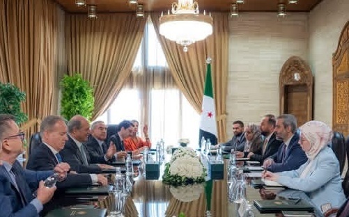 Visita a Damasco del Segretario Generale della Farnesina, Amb. Guariglia