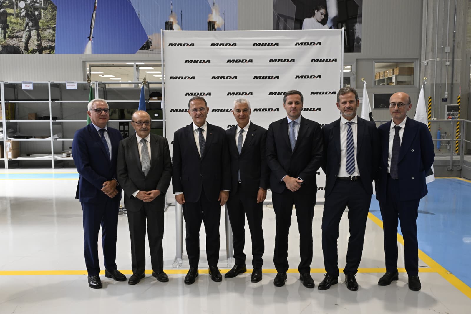 Il Vice Ministro Cirielli all’inaugurazione del Polo campano di MBDA