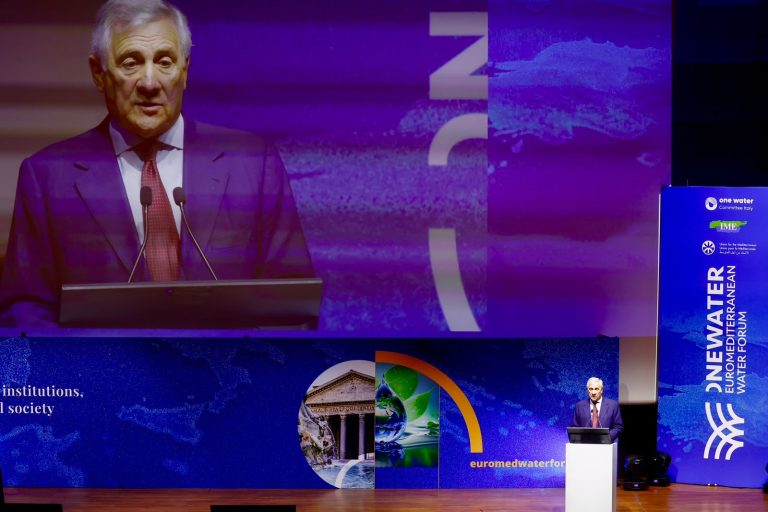 Il Ministro Tajani ha partecipato alla riunione ministeriale dell’Unione per il Mediterraneo sull’Acqua