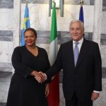 Incontro del Ministro Tajani con la Ministra degli Esteri della Repubblica Democratica del Congo, Therese Kayikwamba Wagner