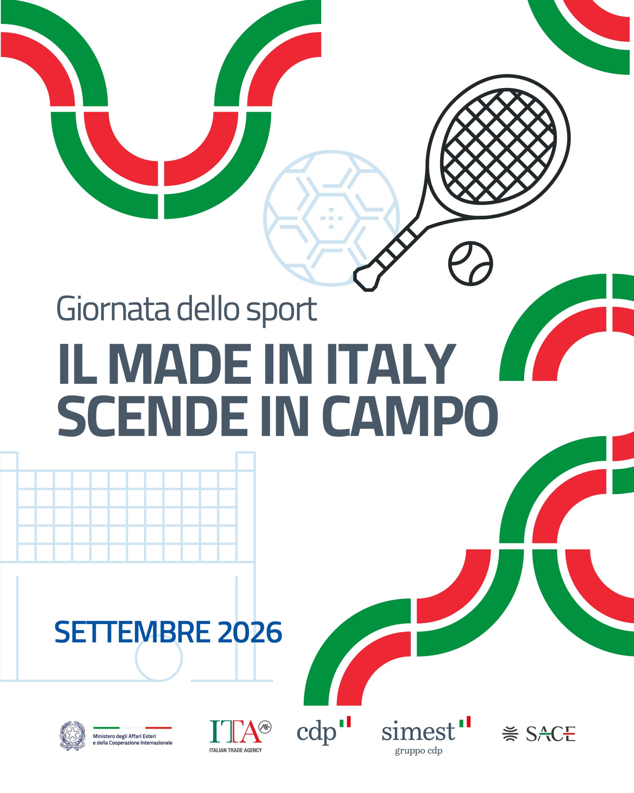 Giornata dello sport: il Made in Italy scende in campo