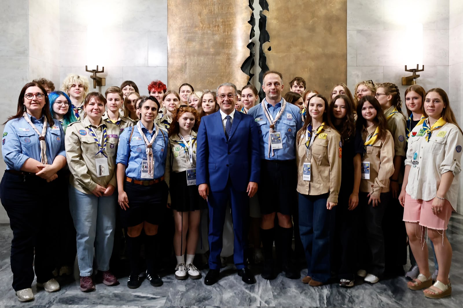 Sottosegretario Dell’Utri incontra AGESCI e una delegazione di scout ucraini