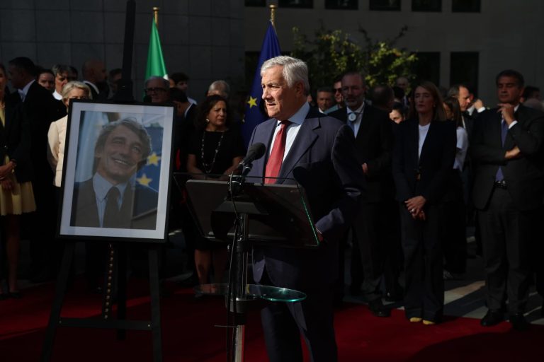 Il Ministro Tajani oggi a Bruxelles per le cerimonie in memoria di David Sassoli e Silvio Berlusconi