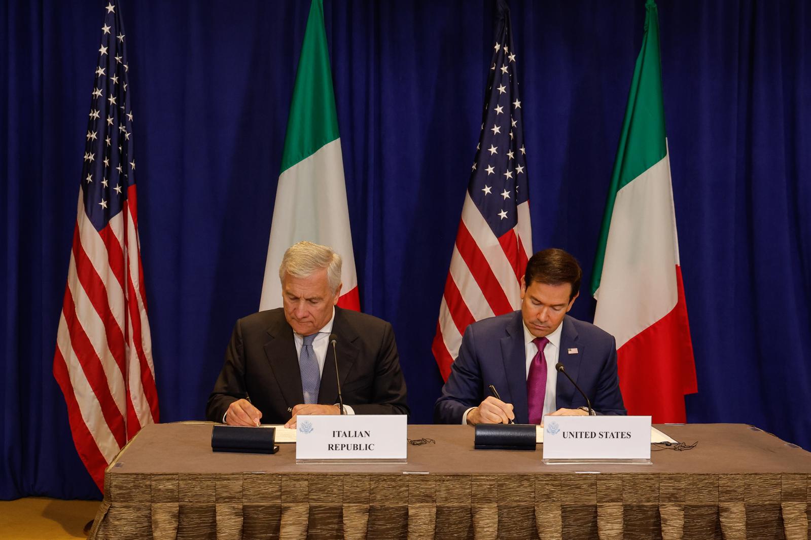 Tajani e Rubio firmano a New York l’Intesa sui minerali critici