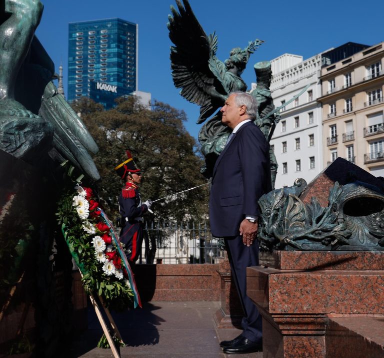 Il Ministro Tajani oggi a Buenos Aires.