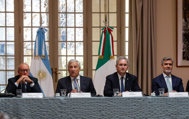Tajani a Buenos Aires