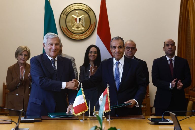 Il Ministro Tajani al Cairo