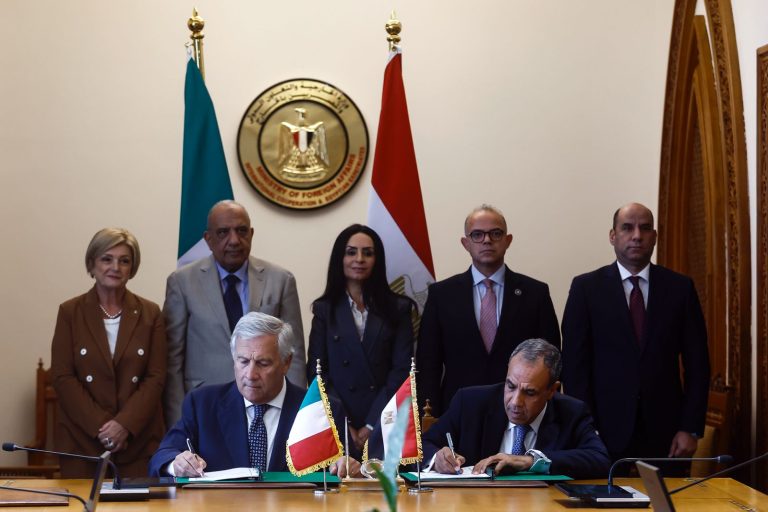 Il Ministro Tajani al Cairo