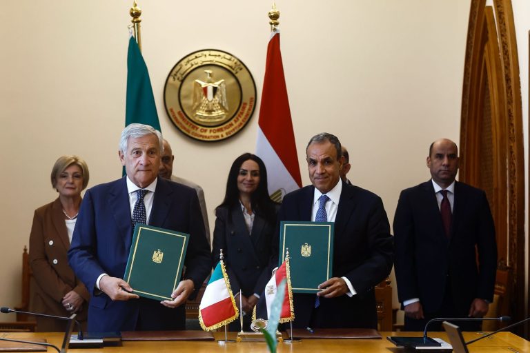 Il Ministro Tajani al Cairo