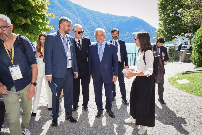 Tajani al meeting di Cernobbio