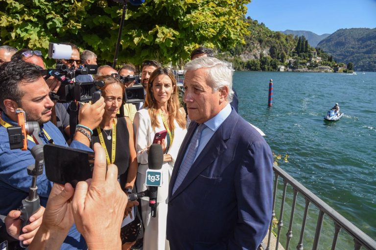 Tajani al meeting di Cernobbio