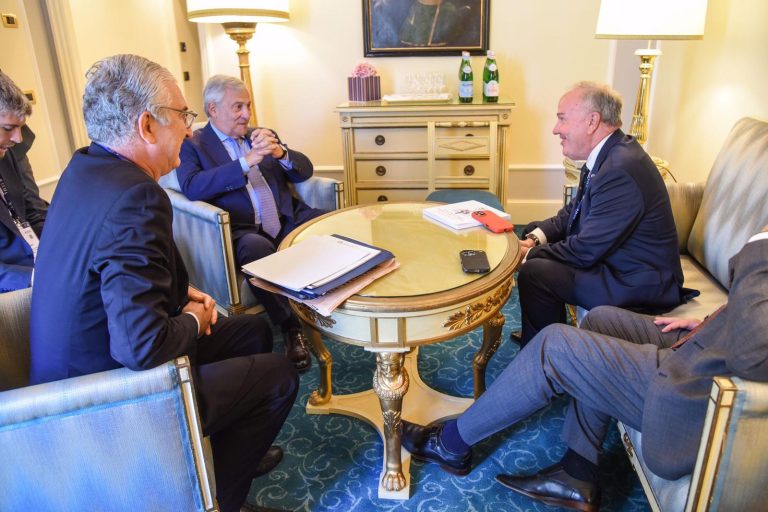 Tajani al meeting di Cernobbio
