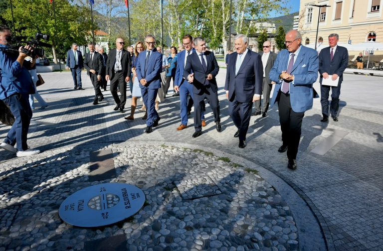 Tajani in missione a Trieste e Nova Gorica