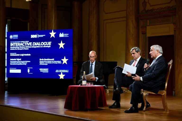 Tajani in missione a Trieste e Nova Gorica