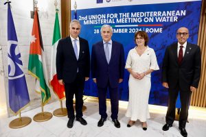 Oggi alla Farnesina la riunione ministeriale dell’Unione per il Mediterraneo sull’Acqua. Il Ministro Tajani partecipa con Commissaria UE per l’Ambiente e il Ministro dell’Acqua della Giordania