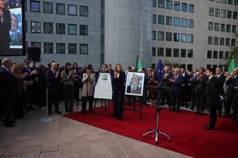 Il Ministro Tajani a Bruxelles per le cerimonie in memoria di David Sassoli e Silvio Berlusconi