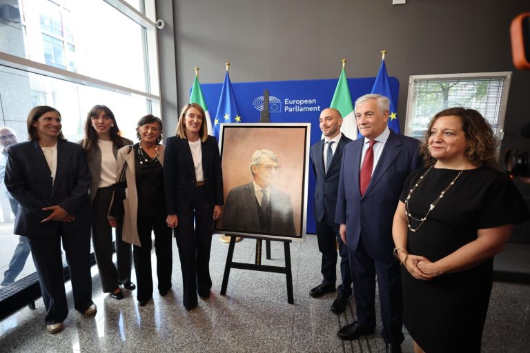 Il Ministro Tajani a Bruxelles per le cerimonie in memoria di David Sassoli e Silvio Berlusconi