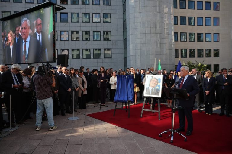 Il Ministro Tajani oggi a Bruxelles per le cerimonie in memoria di David Sassoli e Silvio Berlusconi