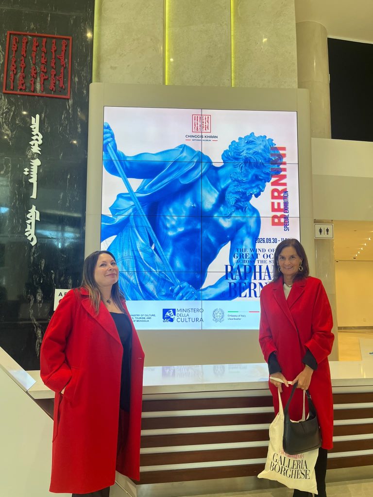 Ulaanbaatar, inaugurata la mostra “Il vento del grande mare attraverso la steppa: Raffaello e Bernini”
