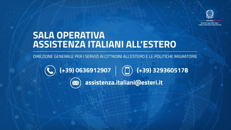 Tajani annuncia la nascita della sala per l’assistenza italiani all'estero