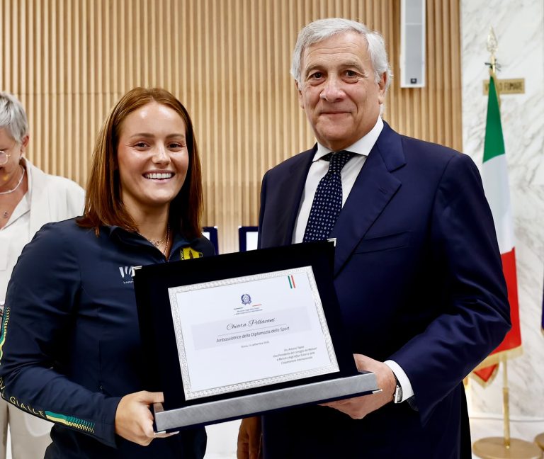 Terza Giornata dello Sport Italiano nel Mondo. Nuovi Ambasciatori dello Sport nominati da Tajani