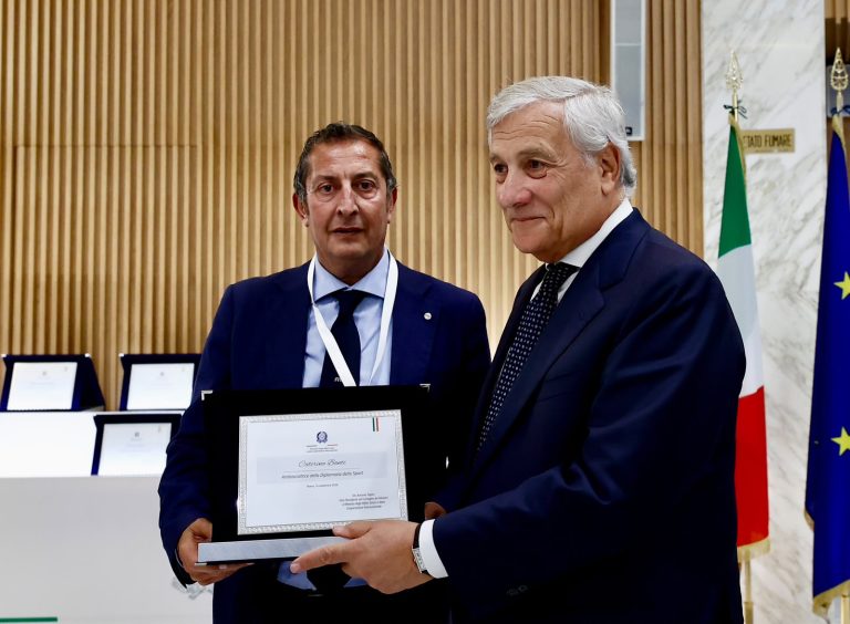 Terza Giornata dello Sport Italiano nel Mondo. Nuovi Ambasciatori dello Sport nominati da Tajani