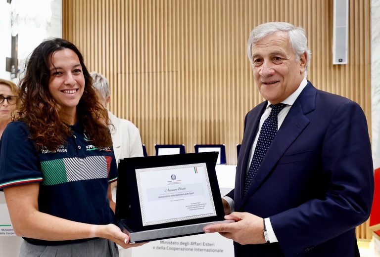 Terza Giornata dello Sport Italiano nel Mondo. Nuovi Ambasciatori dello Sport nominati da Tajani