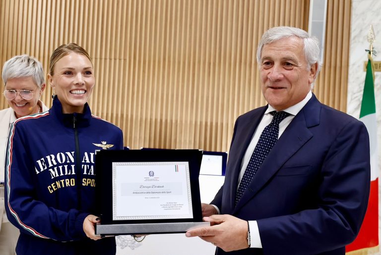 Terza Giornata dello Sport Italiano nel Mondo. Nuovi Ambasciatori dello Sport nominati da Tajani