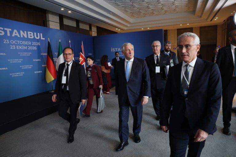 Il Ministro Tajani oggi a Istanbul per riunione ministeriale 4+4 su Medio Oriente