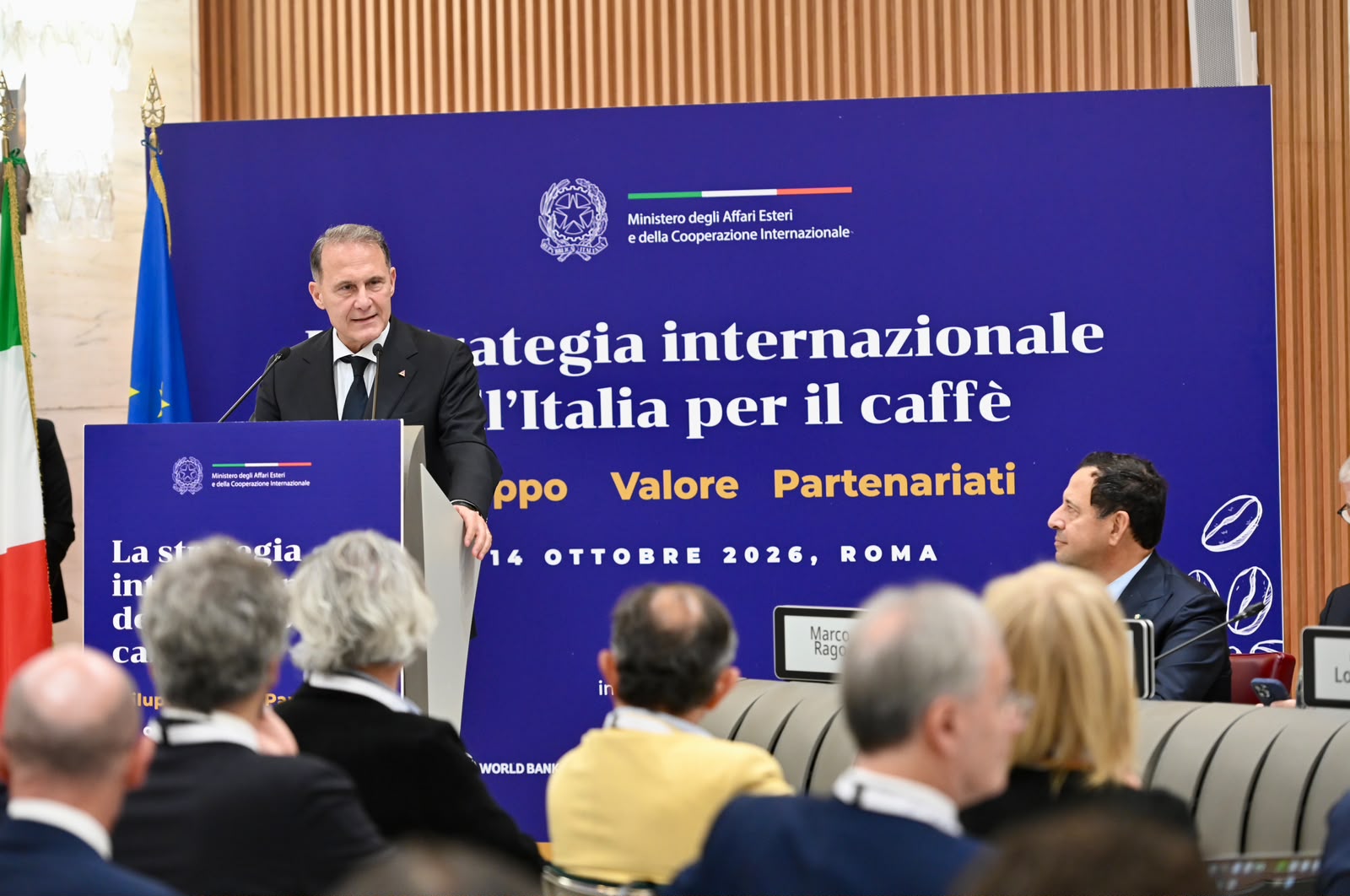 La strategia internazionale dell’Italia per il caffè presentata oggi in Farnesina