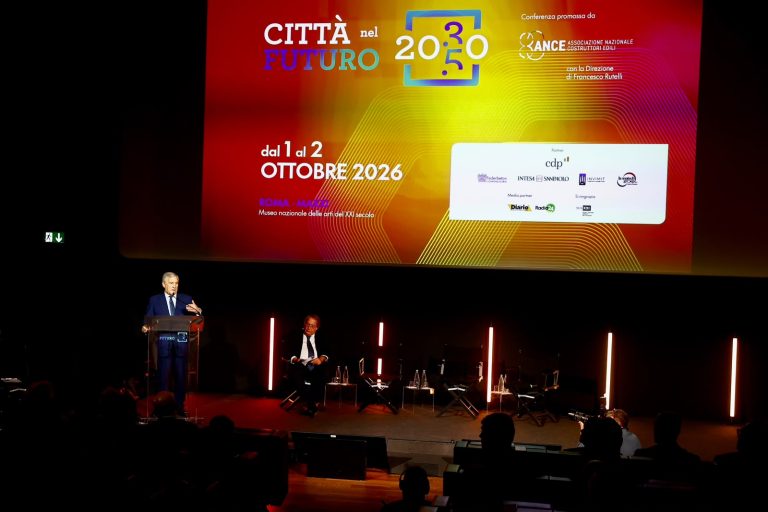 Tajani all’evento ANCE “Città nel futuro 2030-2050”. Sostegno all’edilizia parte della strategia di diplomazia della crescita