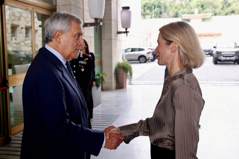 Tajani incontra l’Alto Rappresentante UE Kaja Kallas