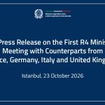 Joint Press Release on the R4 Ministerial Meeting with Counterparts from France, Germany, Italy and United Kingdom